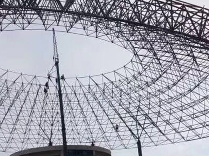 汕头篮球馆球形网架厂家价格